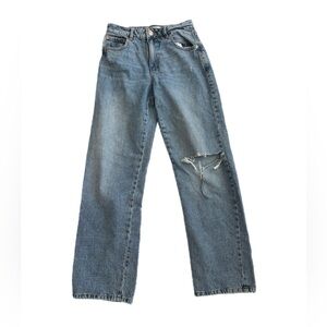 Garage | High Rise Distressed Denim Jeans